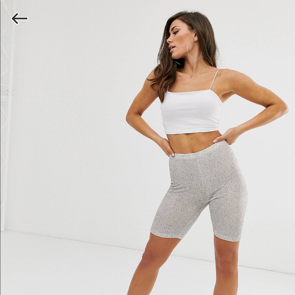 Glitter Bike Shorts